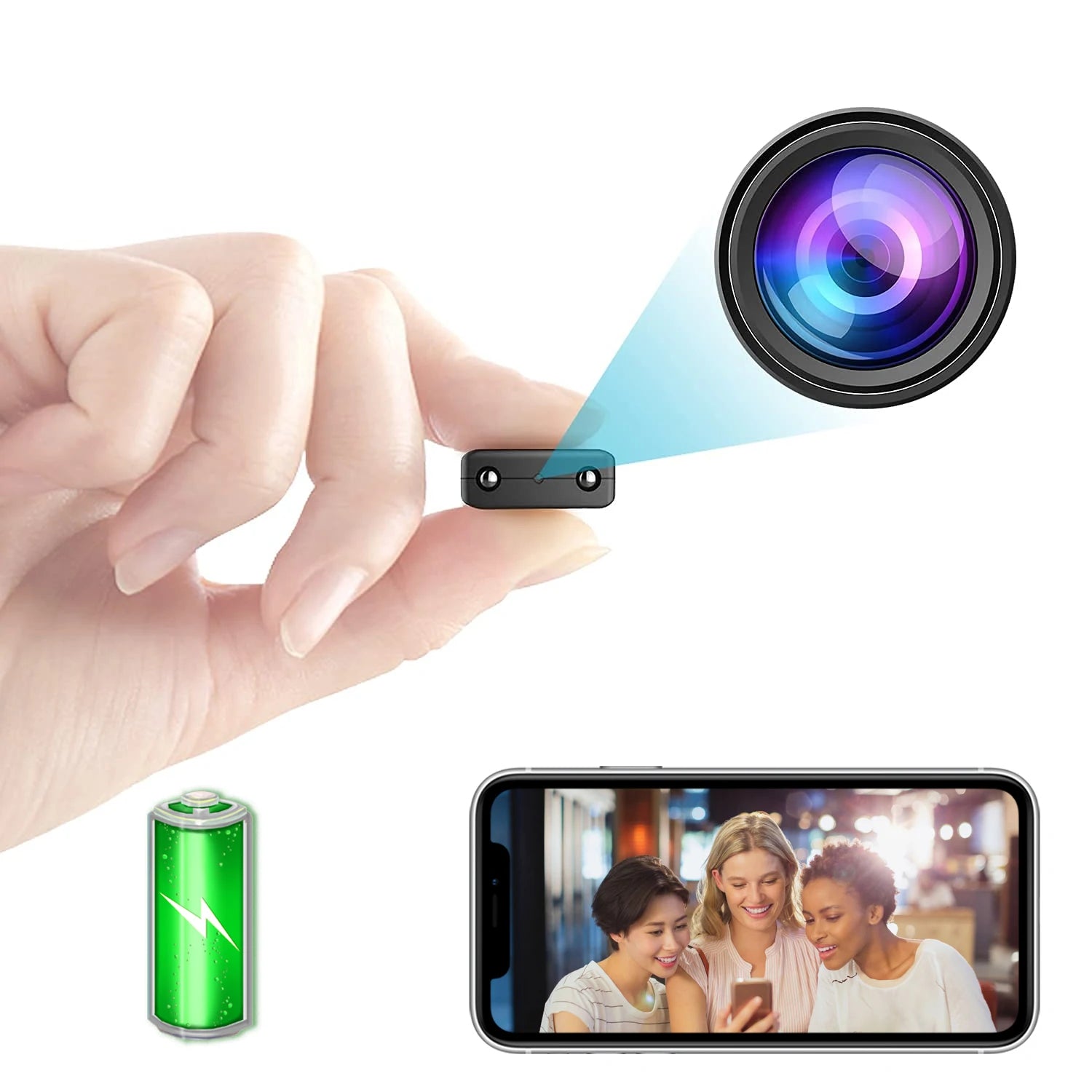 Micro HD Video Camera with Audio
