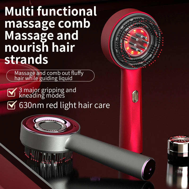 Electric Massage Comb - Red Light Scalp Therapy