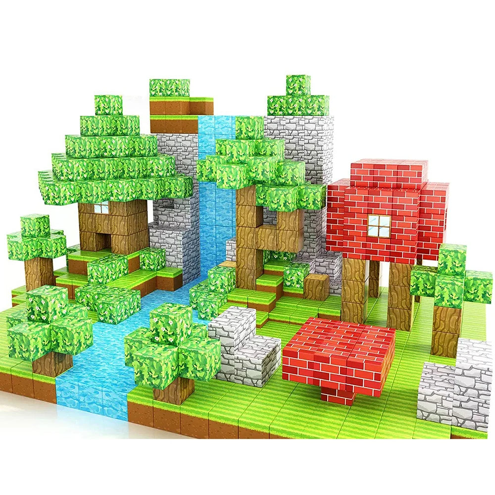 1OOPcs STEM Learning Magnetic Building Blocks