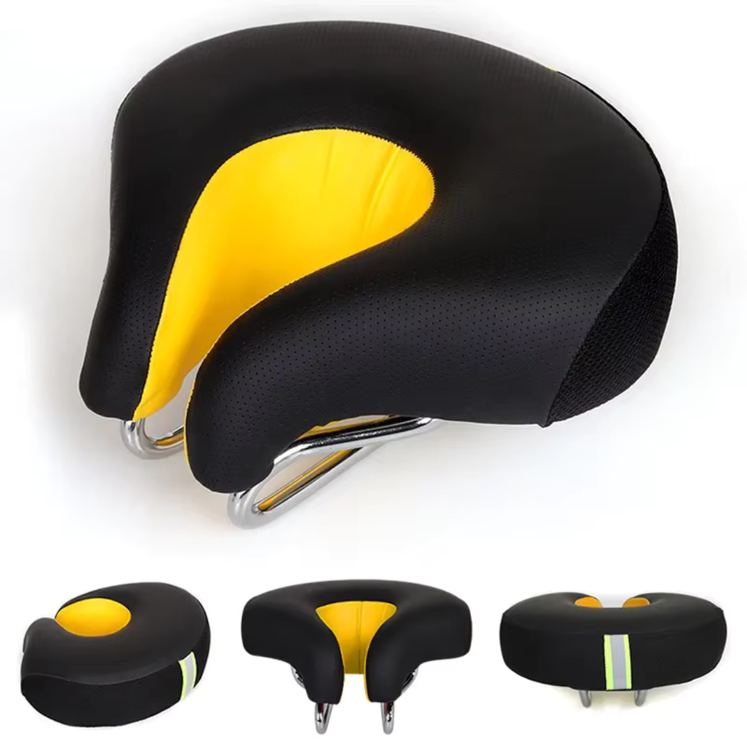 Ergo Mountain Bike Saddle – Ergonomic Noseless Bicycle Seat for Maximum Comfort on Every Ride