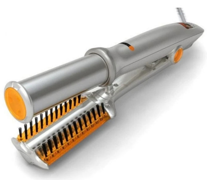 Professional 2 in 1 Rotating Iron Hair Brush