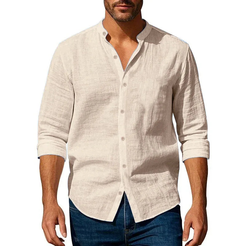Men's Shirt – Lightweight & Breathable Casual Button-Up