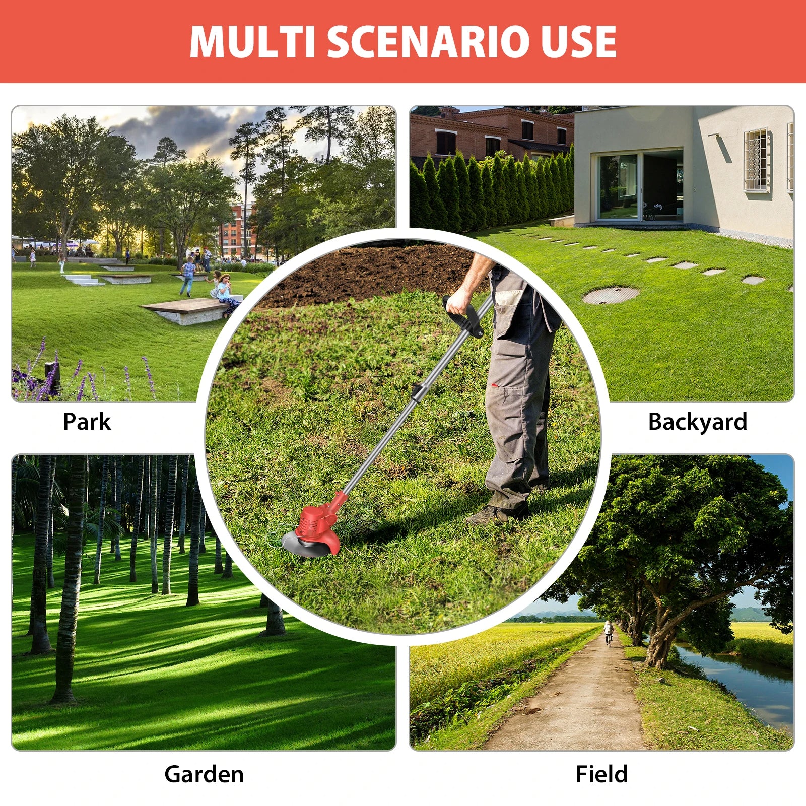 PowerTrim Cordless Grass Trimmer