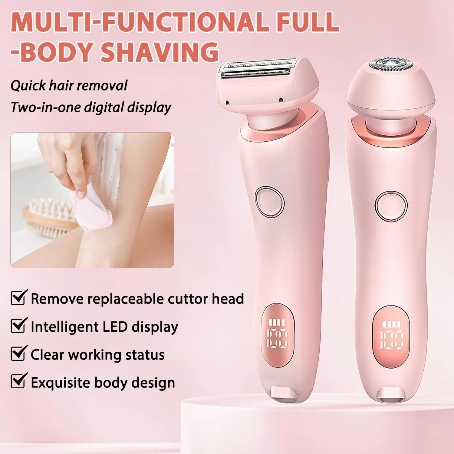 Precision Razor for Women for Comfortable Shave