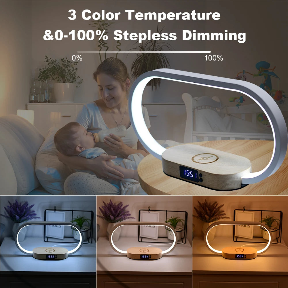 Integrated Lamp With Wireless Charging Station