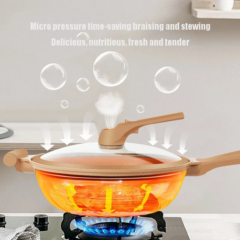 Eco Cuisine - Premium Wok for all heat sources