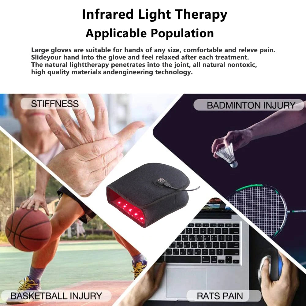 Red Light Therapy Gloves – Targeted Joint Pain Relief for Hands