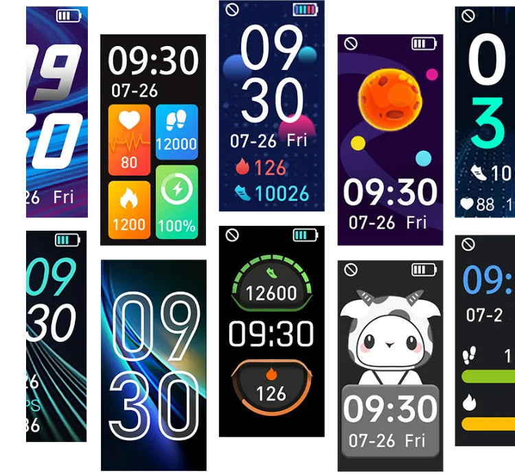 Blood Pressure and Heart Rate Monitor Smart watch