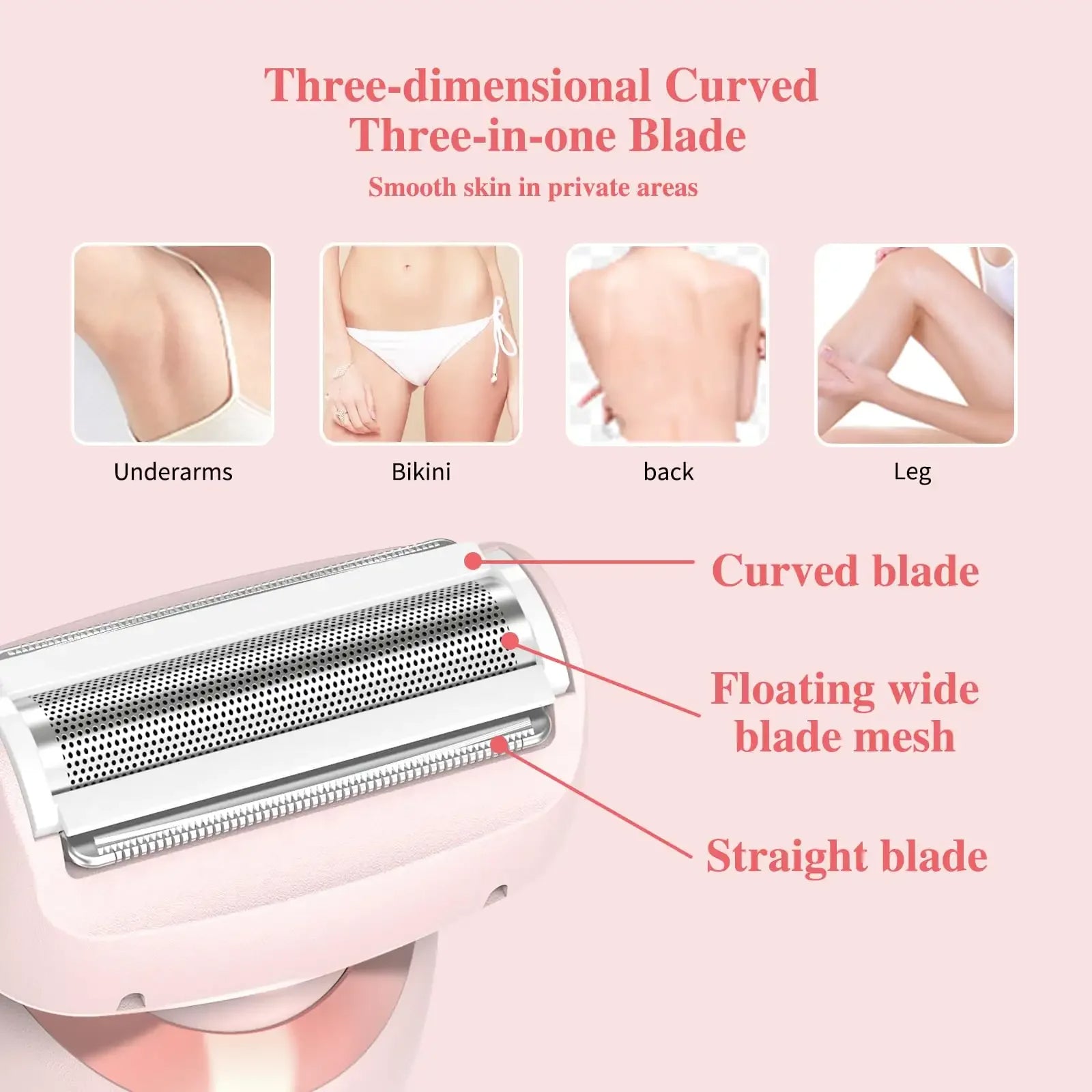 Precision Razor for Women for Comfortable Shave