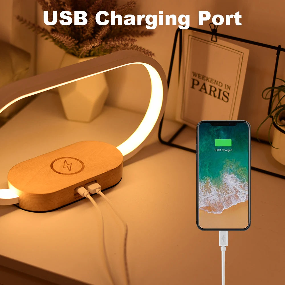Integrated Lamp With Wireless Charging Station