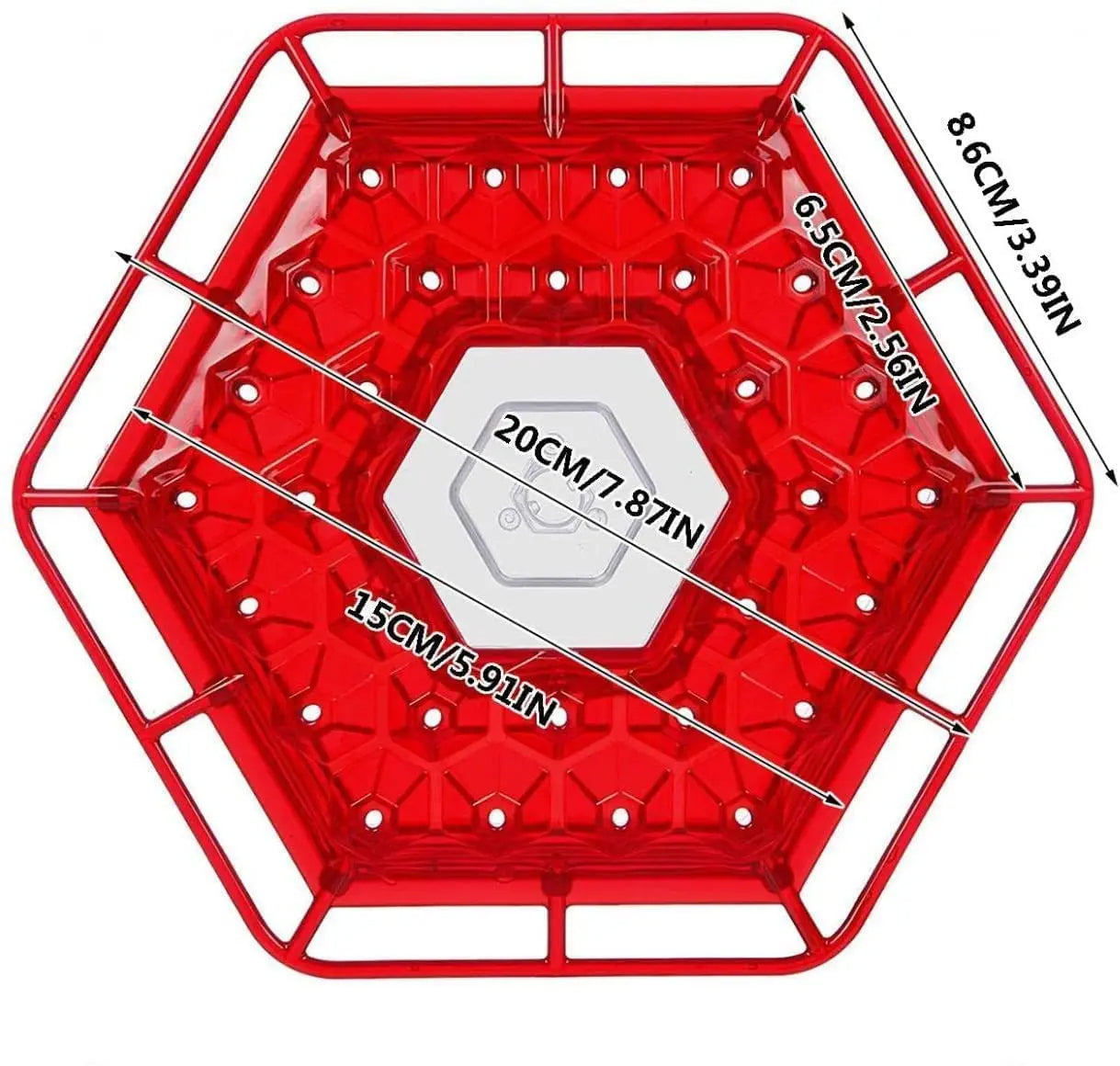 Ant-Proof Hummingbird Feeder with 30 Bee-Resistant Ports