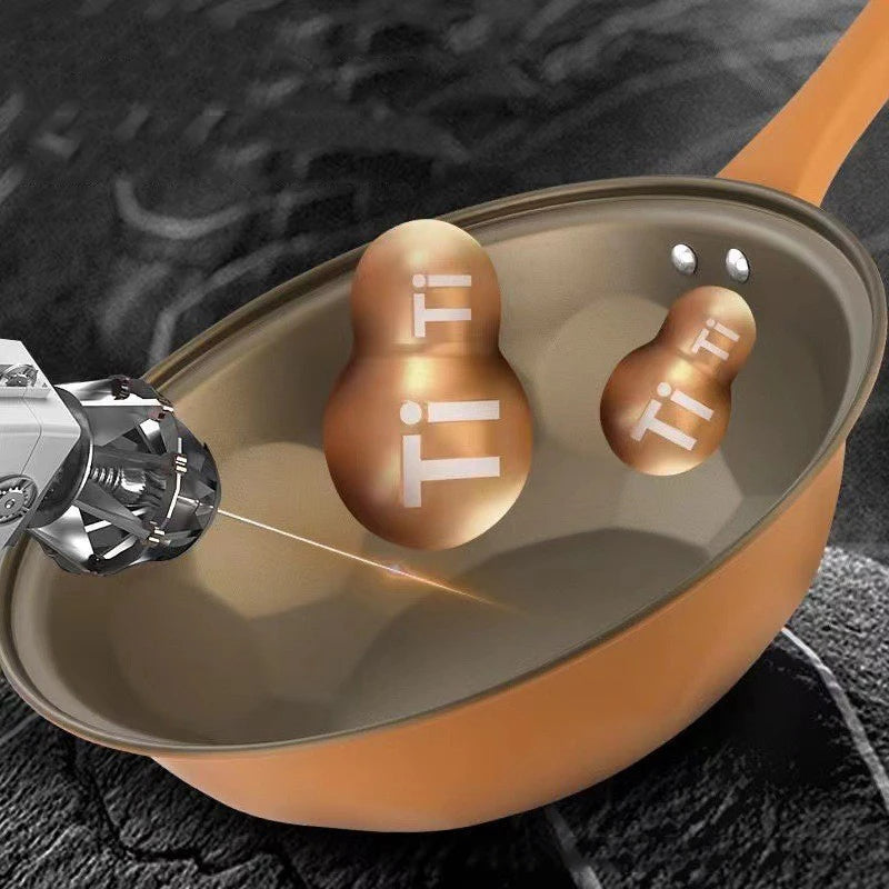 Eco Cuisine - Premium Wok for all heat sources