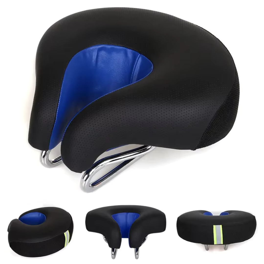 Ergo Mountain Bike Saddle – Ergonomic Noseless Bicycle Seat for Maximum Comfort on Every Ride