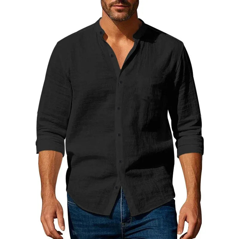 Men's Shirt – Lightweight & Breathable Casual Button-Up