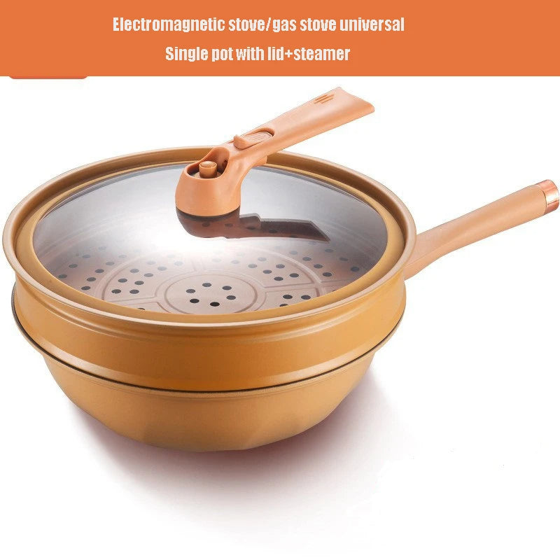 Eco Cuisine - Premium Wok for all heat sources