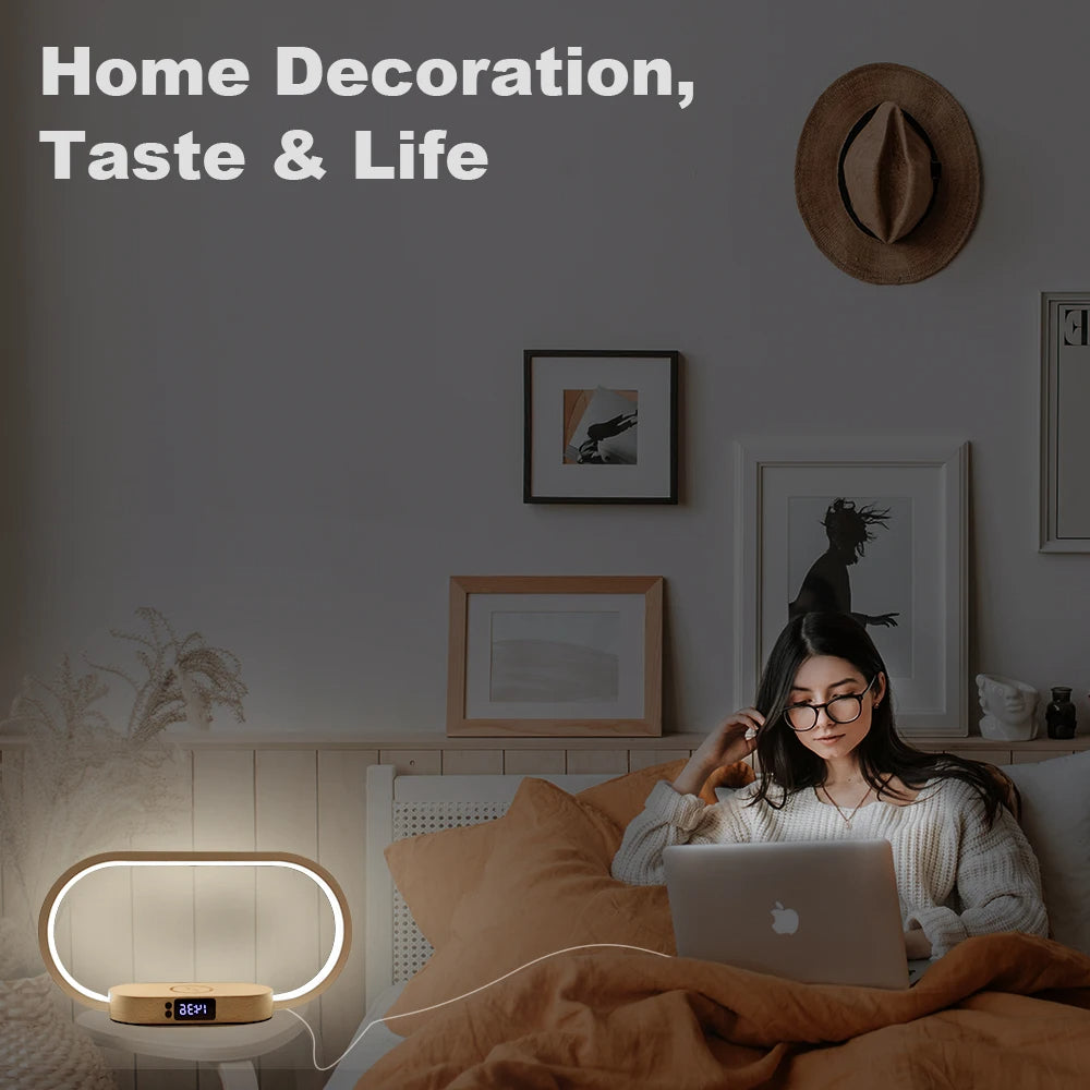 Integrated Lamp With Wireless Charging Station
