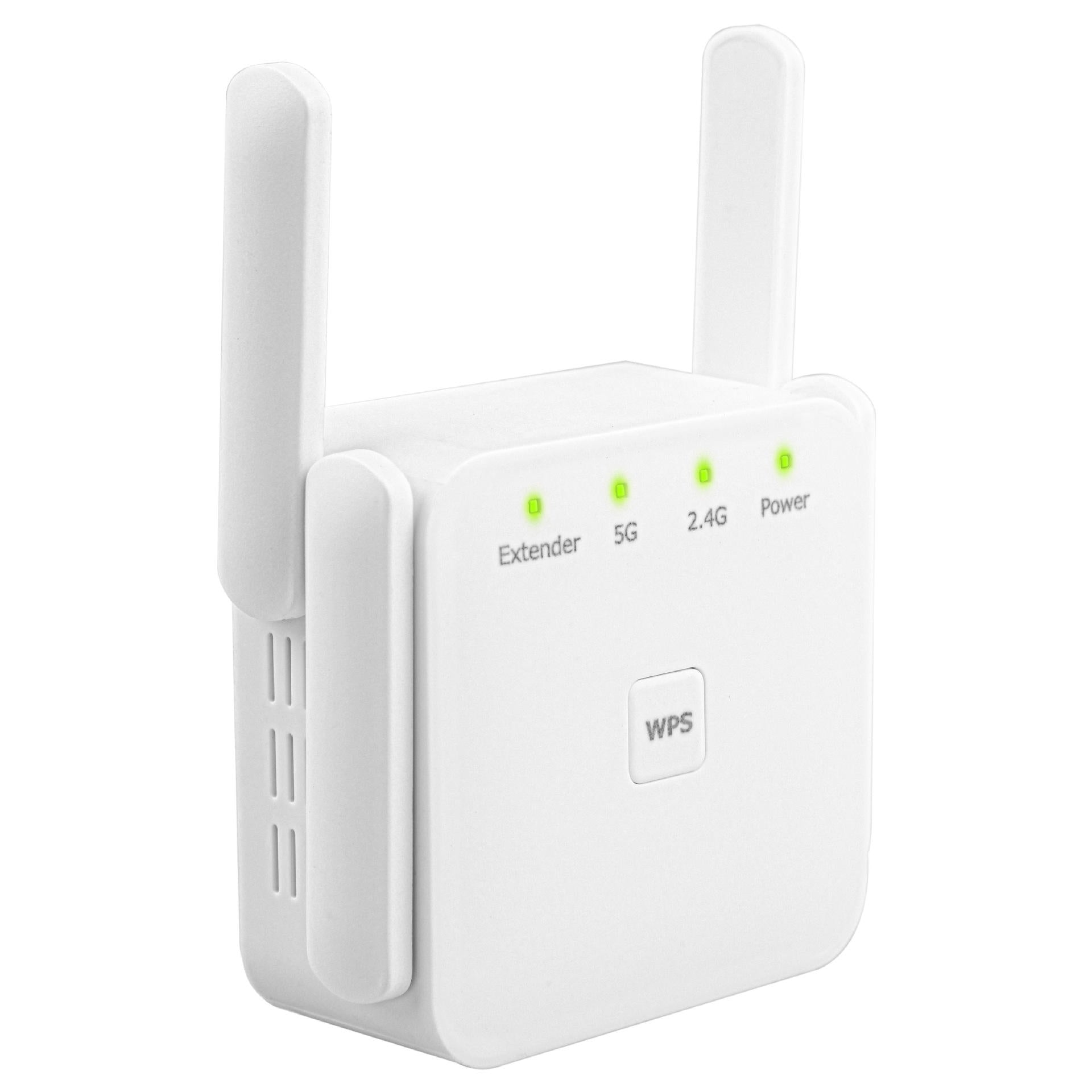1200Mbps 5GHz Wireless WiFi Extender | Boost Your Internet with Dual-Band Repeater & Firewall