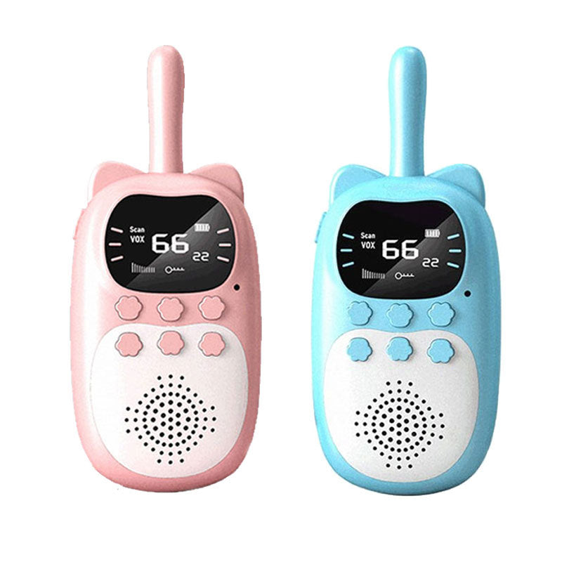 Kids Digital Walkie Talkie Set | 3KM Range With LCD Display