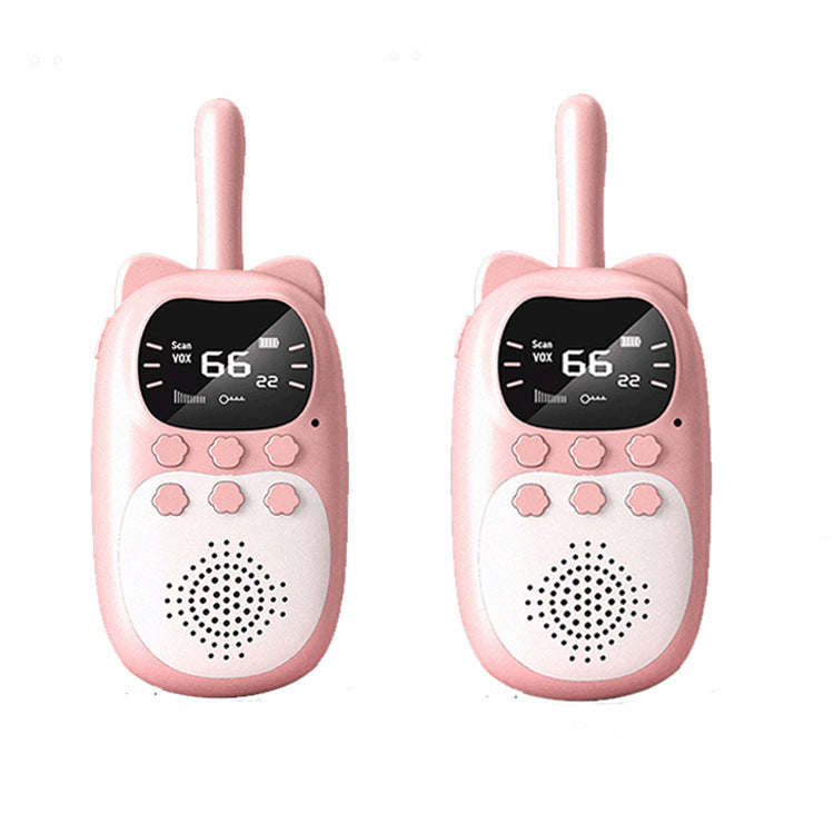 Kids Digital Walkie Talkie Set | 3KM Range With LCD Display