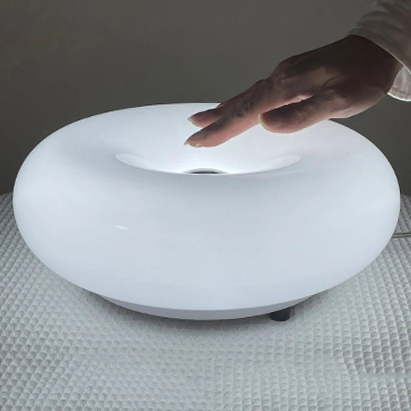 Nordic Donut Lamp | Glass LED Touch Control