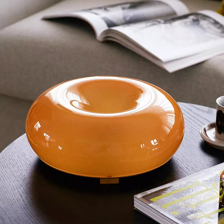 Nordic Donut Lamp | Glass LED Touch Control
