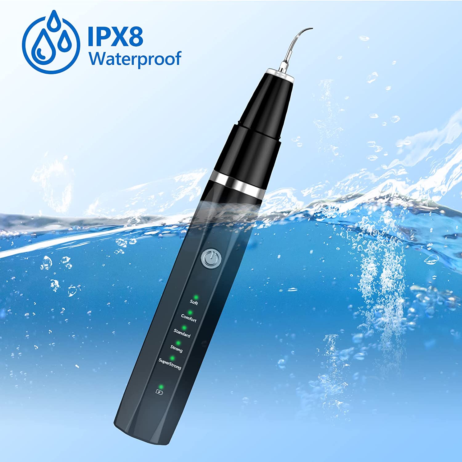 Professional Pet Ultrasonic Tartar Remover – Gentle & Effective Dental Care for Dogs and Cats