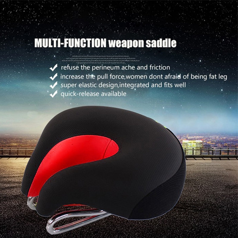 Ergo Mountain Bike Saddle – Ergonomic Noseless Bicycle Seat for Maximum Comfort on Every Ride