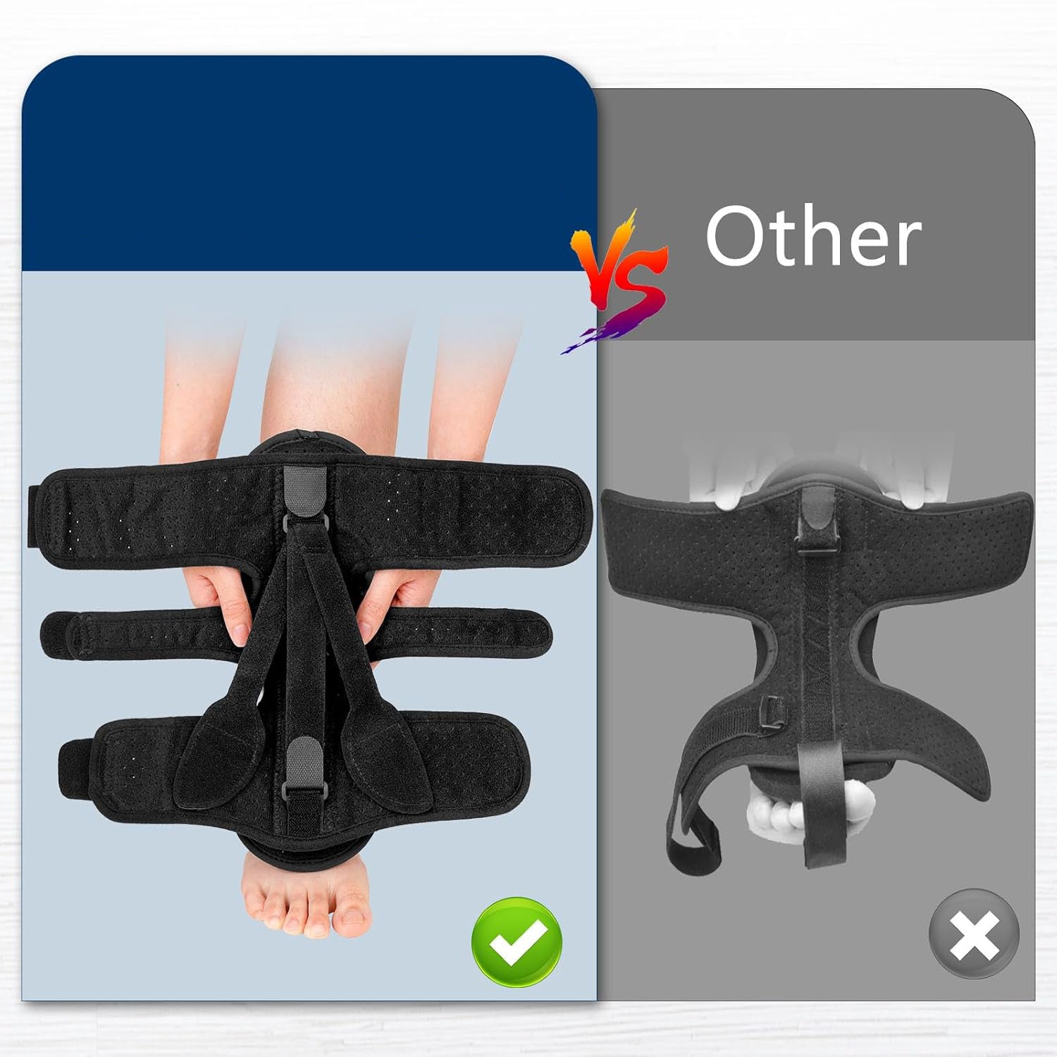 ReliefFlex | Premium Night Splint for Plantar Fasciitis – Pain Relief & Improved Sleep