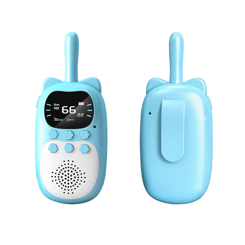 Kids Digital Walkie Talkie Set | 3KM Range With LCD Display