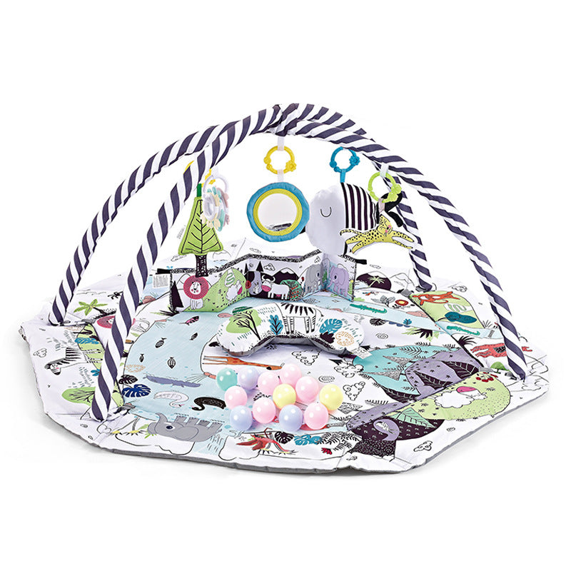 Baby Activity Play Mat | 8-in-1 Sensory Development Center