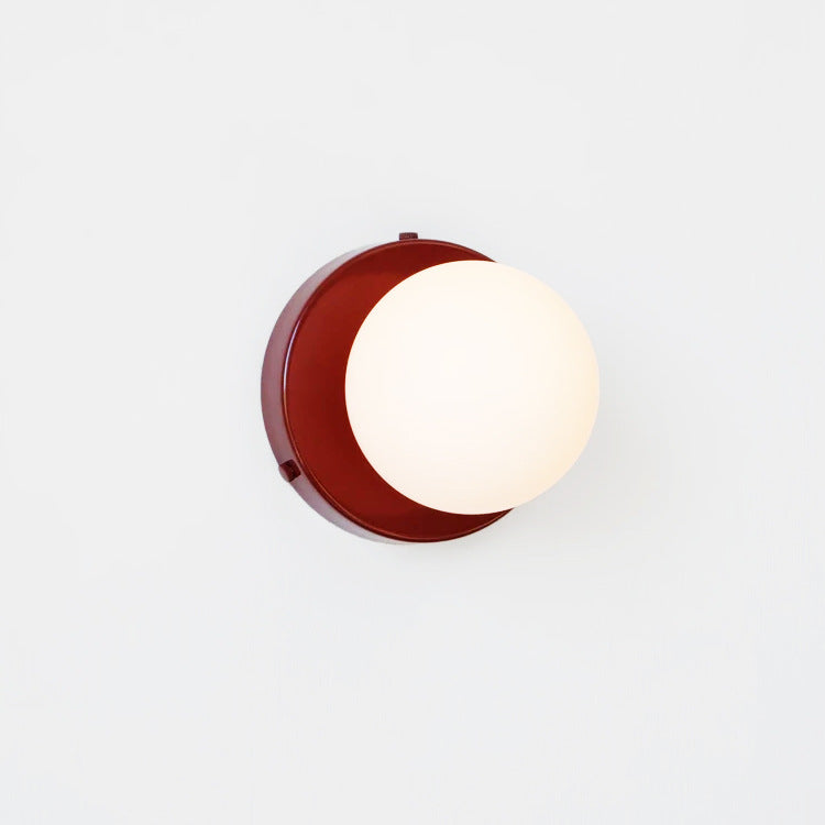 Minimalist Globe Wall Light – G9 LED Compatible Lamp
