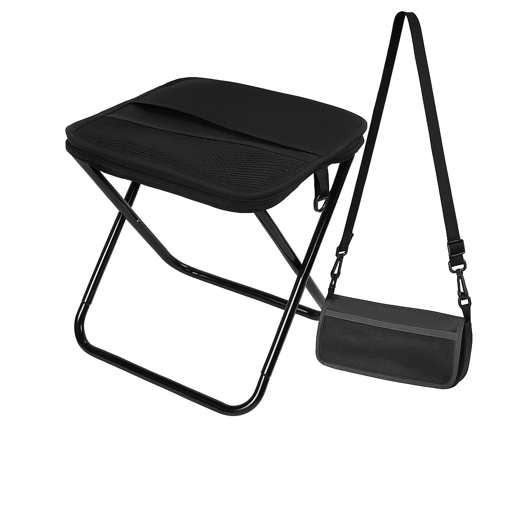 Ultra-Light Foldable Camping Chair | Tear-Resistant, Space-Saving & Ideal for Festivals, Fishing Trips & Outdoor Relaxation