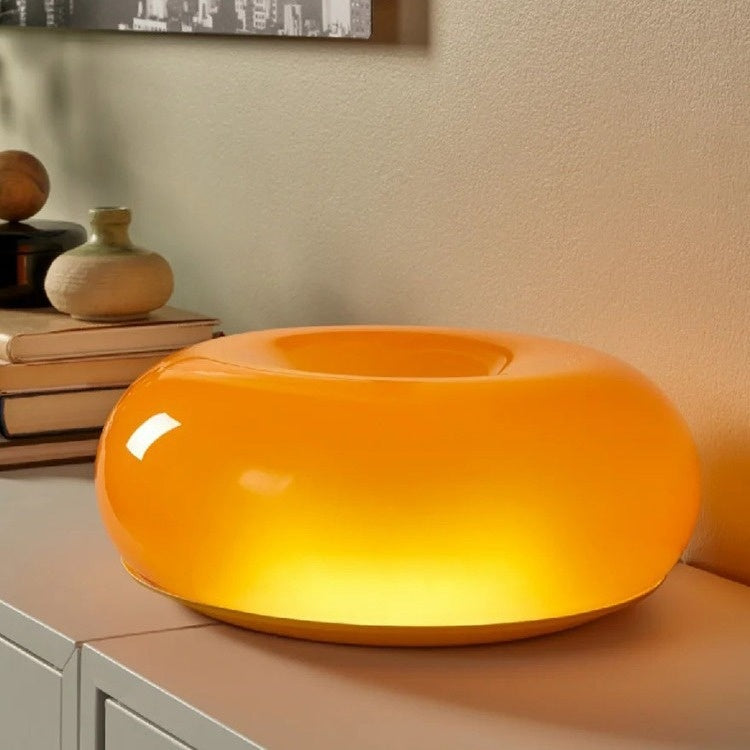 Nordic Donut Lamp | Glass LED Touch Control