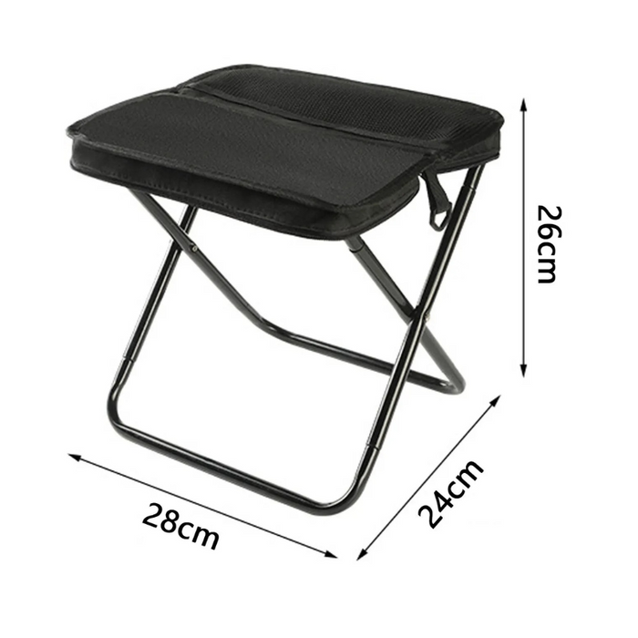 Ultra-Light Foldable Camping Chair | Tear-Resistant, Space-Saving & Ideal for Festivals, Fishing Trips & Outdoor Relaxation