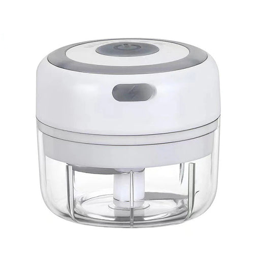Rechargeable Mini Electric Garlic Crusher – Cordless Garlic Press & Food Processor