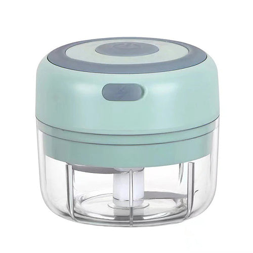 Rechargeable Mini Electric Garlic Crusher – Cordless Garlic Press & Food Processor