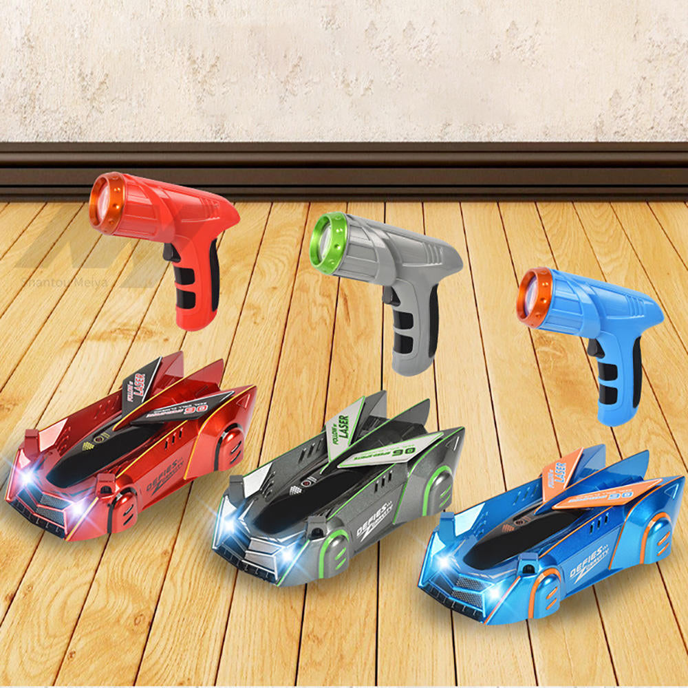 Gravity-Defying Laser RC Car