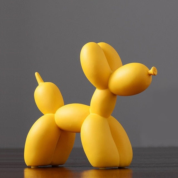 Abstract Balloon Dog Sculpture