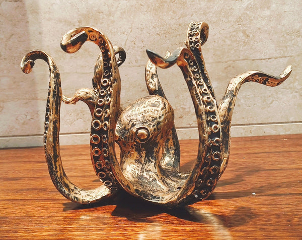 Rustic Octopus Mug Holder