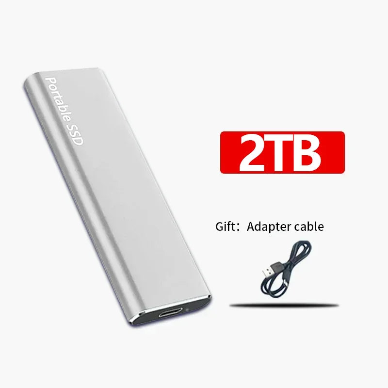 Wixorelia™ High-Speed Portable SSD External Solid State Drive