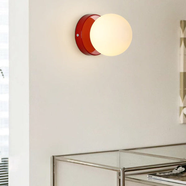 Minimalist Globe Wall Light – G9 LED Compatible Lamp