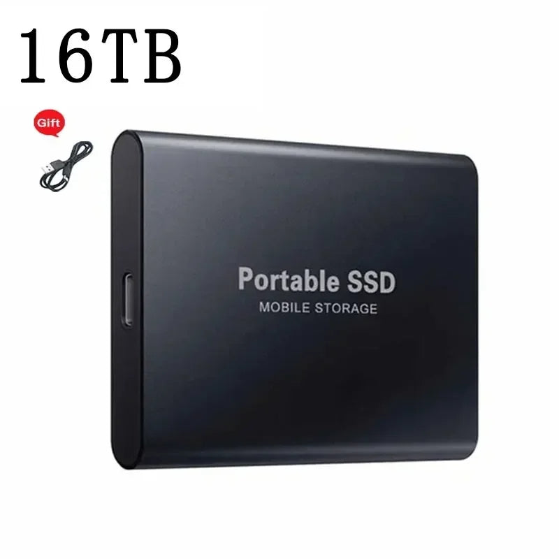 Disque Dur Externe Ultra-Rapide SSD – Disponible en Plusieurs Capacités