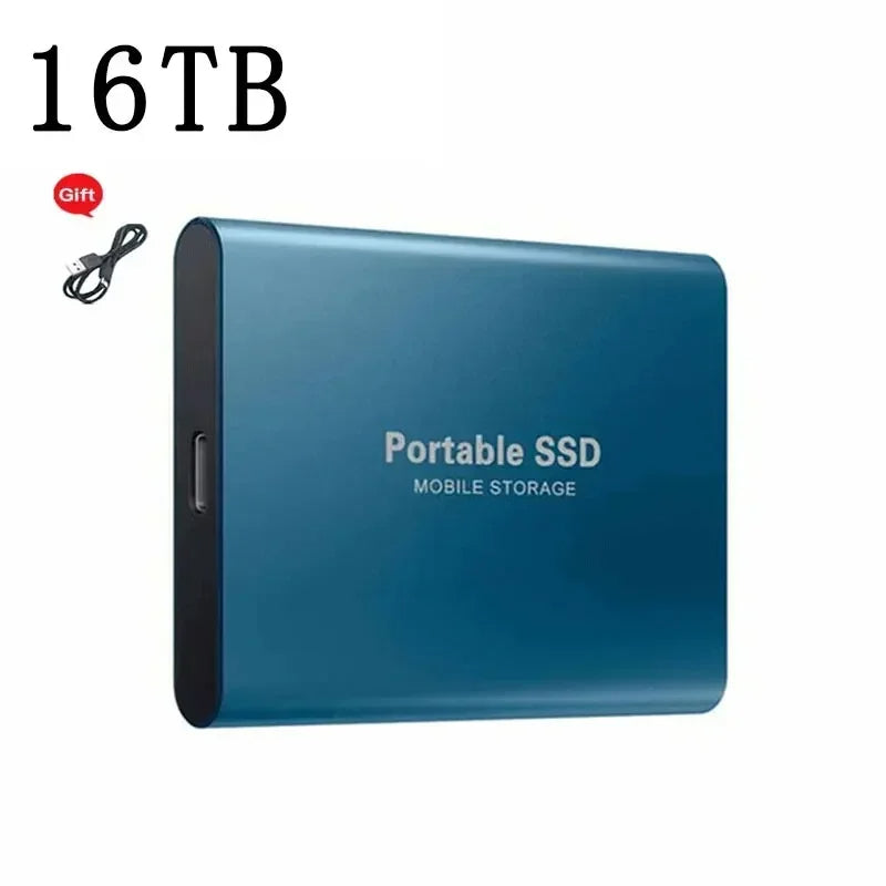 Disque Dur Externe Ultra-Rapide SSD – Disponible en Plusieurs Capacités