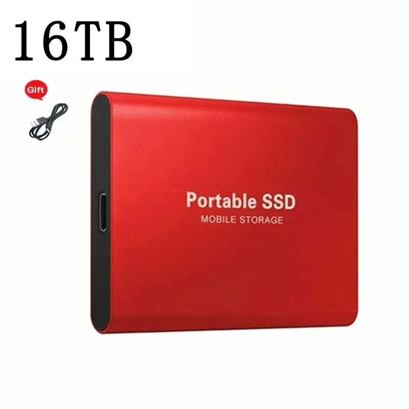 Ultra-Speed External SSD Hard Drive - Available in Multiple Capacities