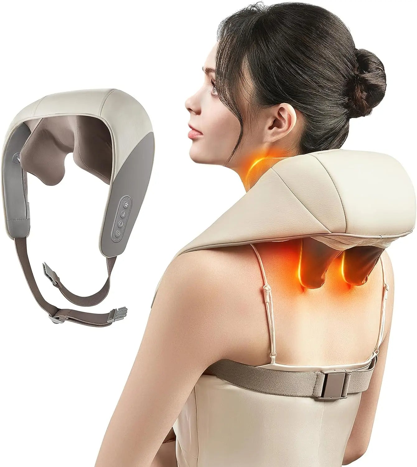Masseur Électrique pour Cou et Dos – Soulagement Instantané de la Douleur