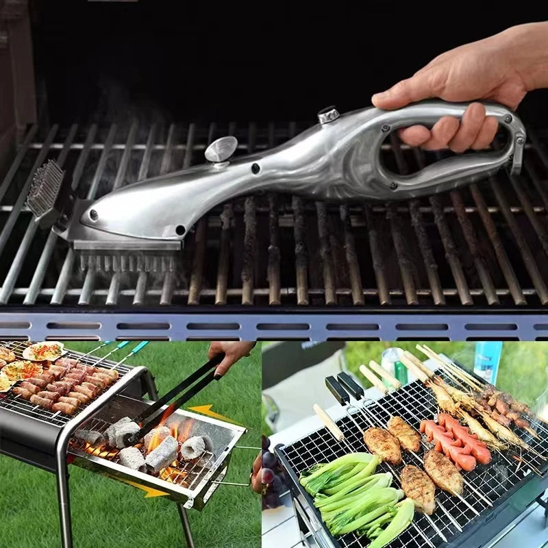 Brosse à vapeur pour barbecue - Grill Master 