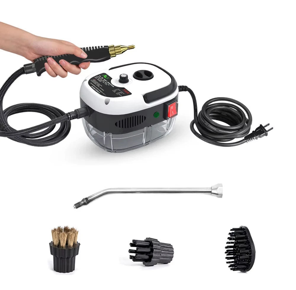 Nettoyeur Vapeur 2500W avec Haute Pression – 6 Niveaux pour Maison et Cuisine