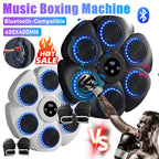 Smart Music Boxing Machine for Interactive Punching Workouts