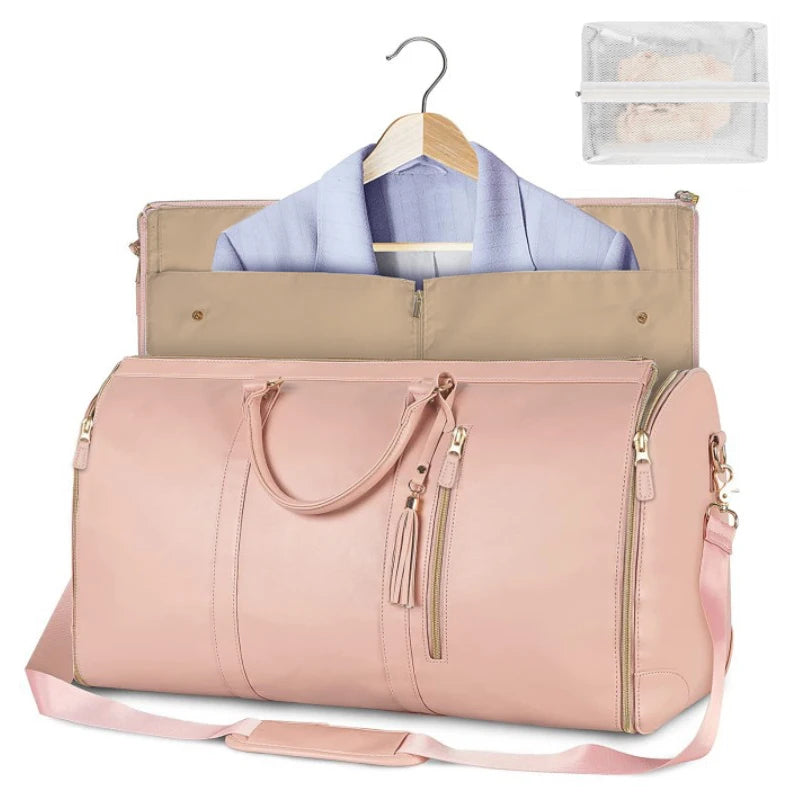 Foldable Carry-on Clothing Travel Bag - Duffel Bag Women's Business Travel Bag