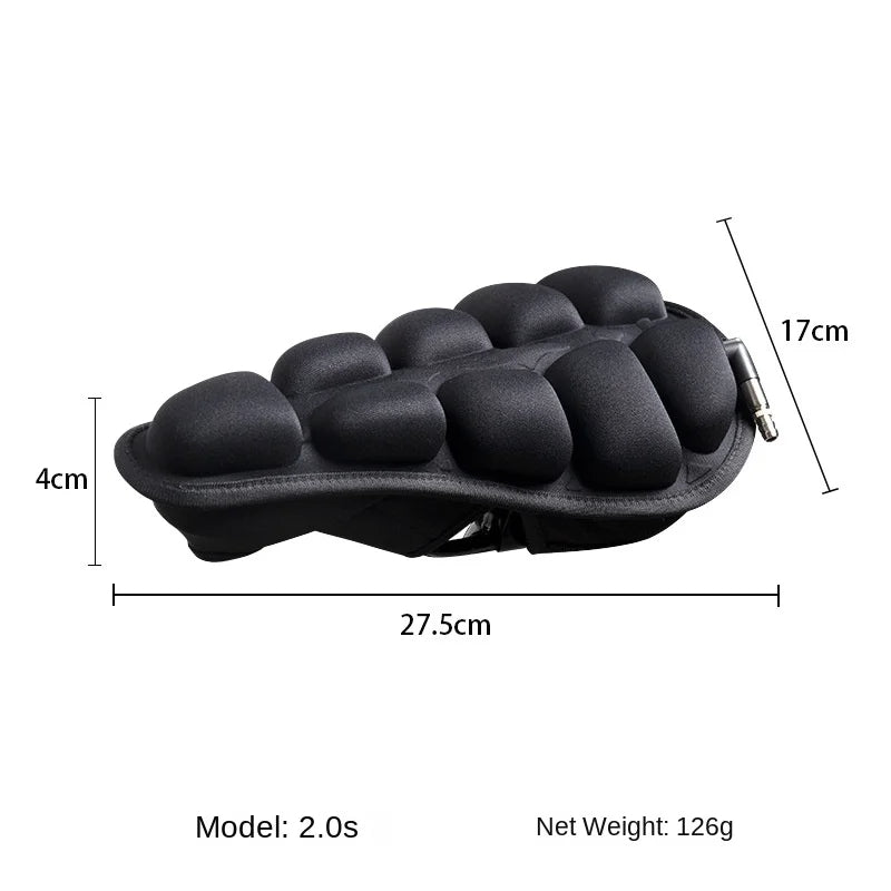 Coussin de siège de vélo à décompression